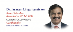 Dr Jayaram Lingamanaicker